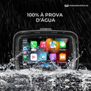 Tela Multimidia Moto com CarPlay e Android Auto | MaxTela Pro Moto 1.0 | + Brinde Exclusivo