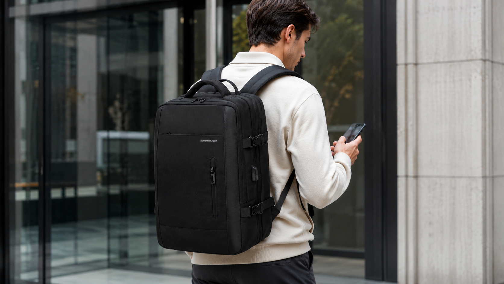 Mochila Expansível — etapas e embalagem