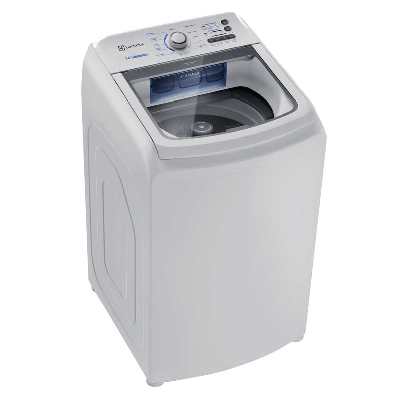 Máquina de Lavar Electrolux 14Kg Essential Care Cesto Inox LED14 Branca 127V