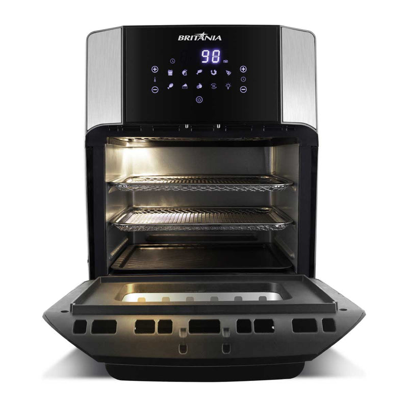 Fritadeira Elétrica Air Fryer Oven Britânia BFR2100P 4 em 1 12L 1800W
