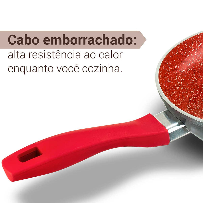 Frigideira Philco PPH240AFR Revestimento Redstone 1,7L