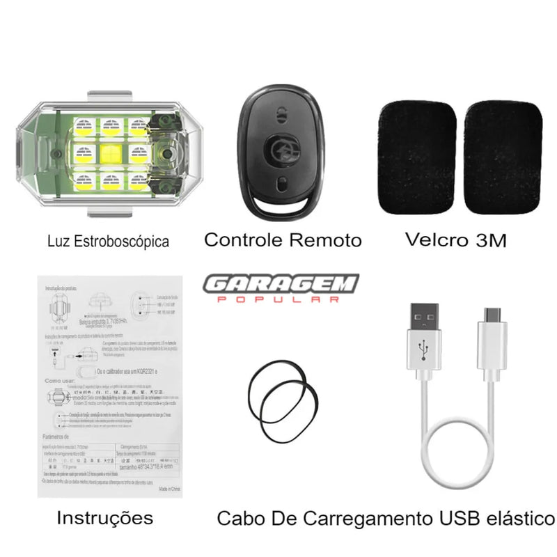 Kit de Luzes LED Automotivo