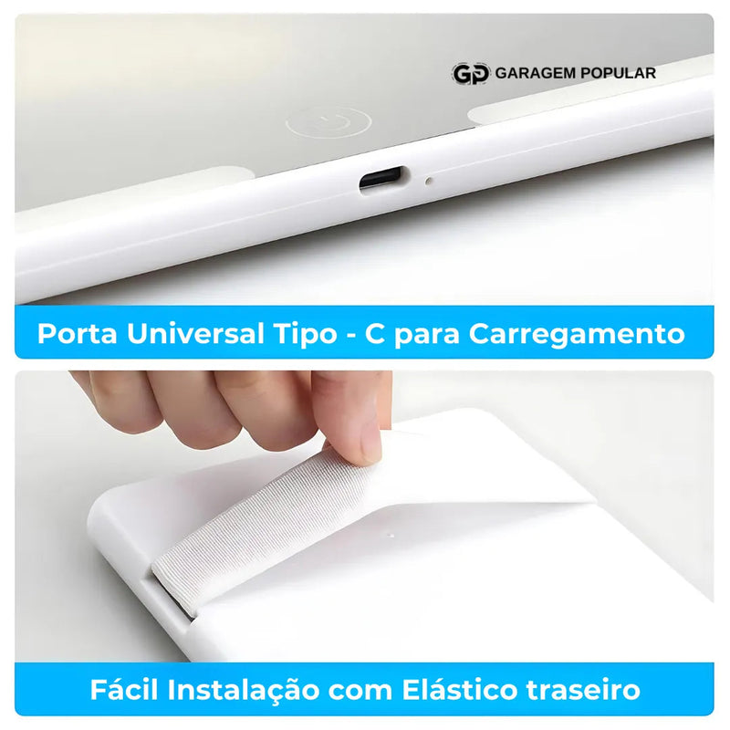 Espelho Brilhante sensível ao toque