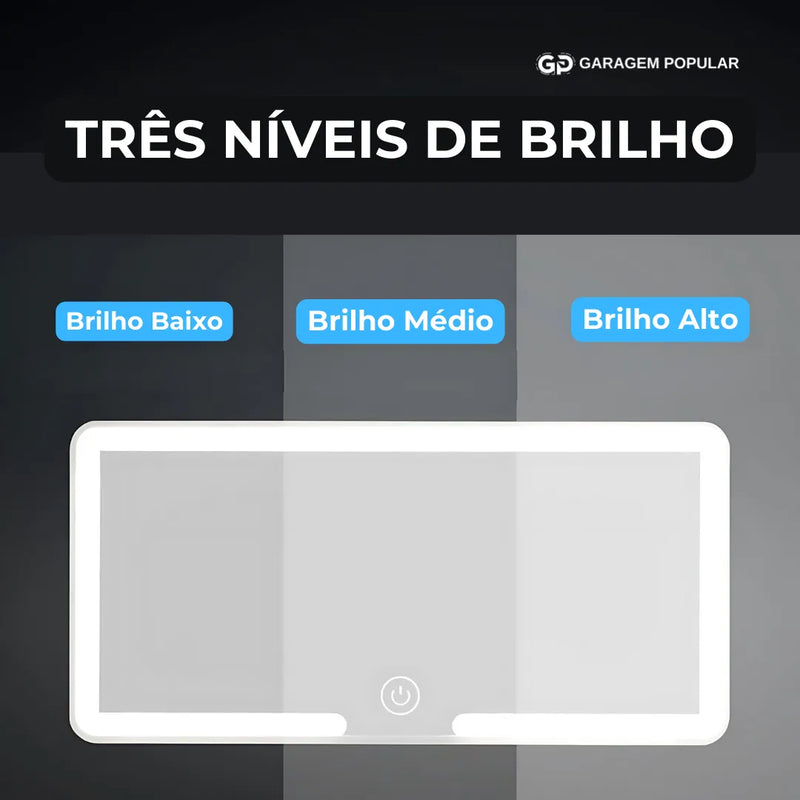 Espelho Brilhante sensível ao toque