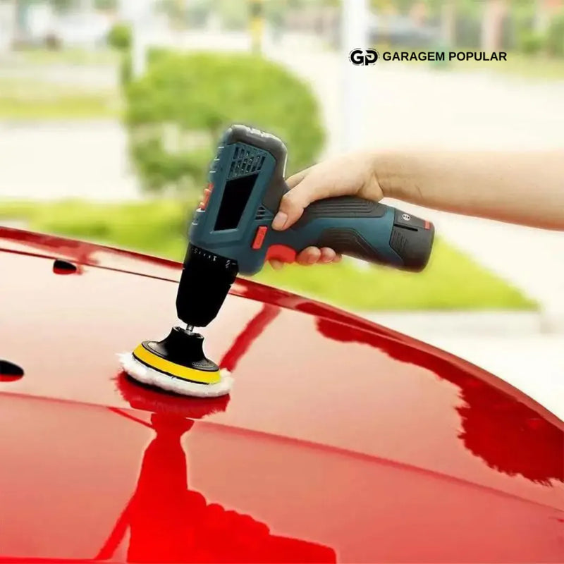 Kit de Discos de Polimento para Carro - Brilho e Proteção