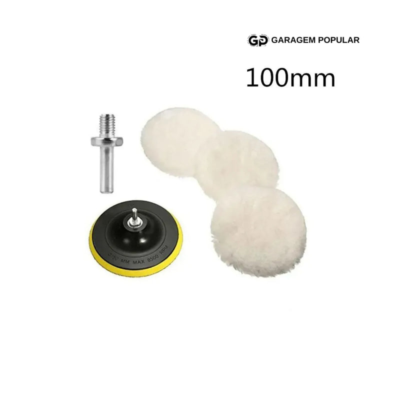 Kit de Discos de Polimento para Carro - Brilho e Proteção