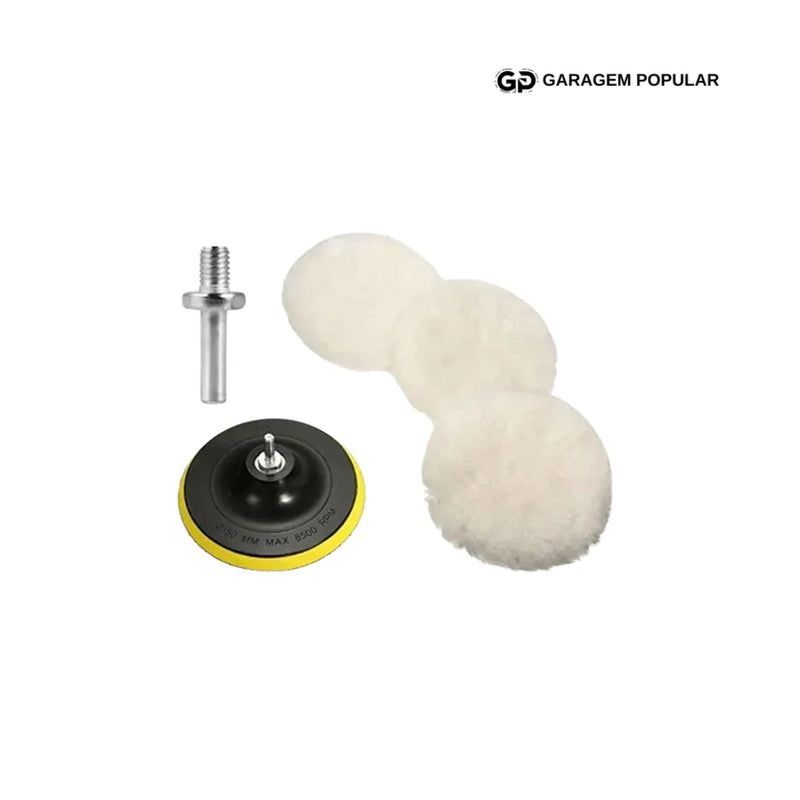 Kit de Discos de Polimento para Carro - Brilho e Proteção