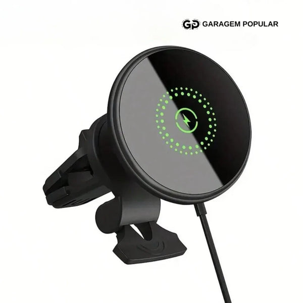Carregador Sem Fio Rápido 20W para Carro - Carregamento Inteligente