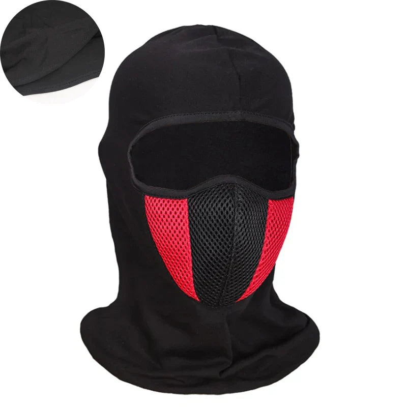 Máscara Balaclava Respirável para Motocicleta