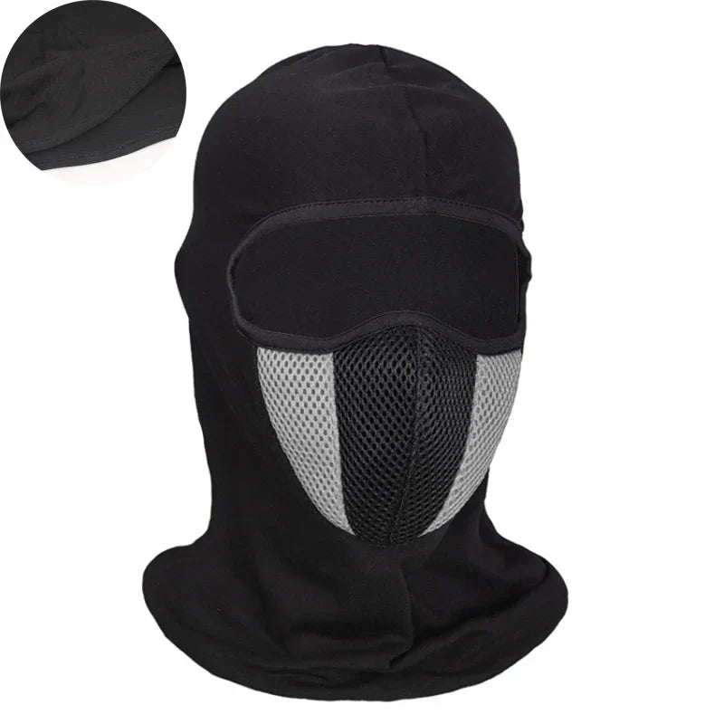Máscara Balaclava Respirável para Motocicleta