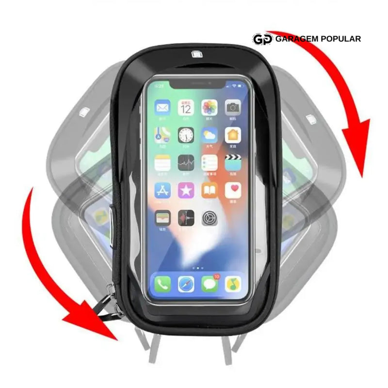 Porta-Celular à Prova D'água para Bicicleta e Moto