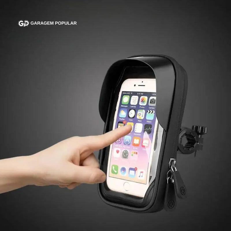 Porta-Celular à Prova D'água para Bicicleta e Moto