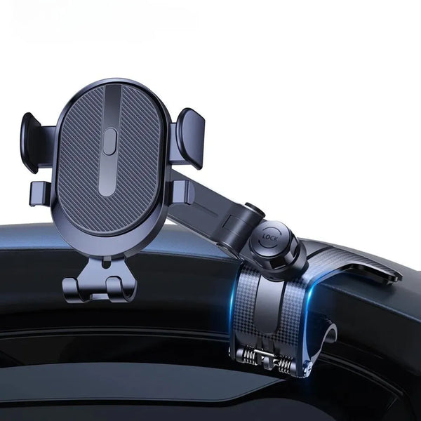 Porta Celular Rotativo para Carros e Mesas com Suporte Ajustável