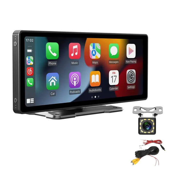 Tela Multimídia com CarPlay e Android Auto | MaxTela Pro 2.0 | + 🎁 Brinde Exclusivo
